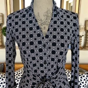 Donna Morgan Wrap Dress, Size 4